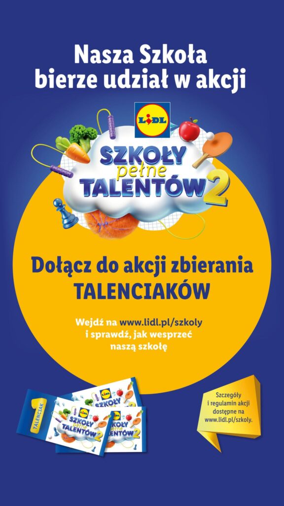 Bierzemy udział w akcji Szkoła Pełna Talentów.